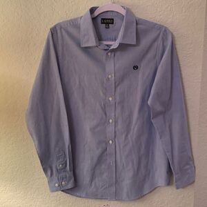 Lauren Ralph Lauren Boys Long Sleeve Logo Shirt Size 20